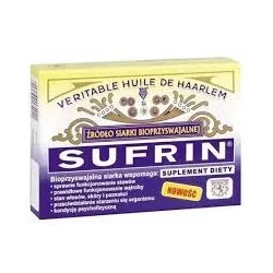 Sufrin 60 K.Wzmacnia Mięśnie I Stawy Siarka Sufrin 60 K.Wzmacnia Mięśnie I Stawy Siarka
