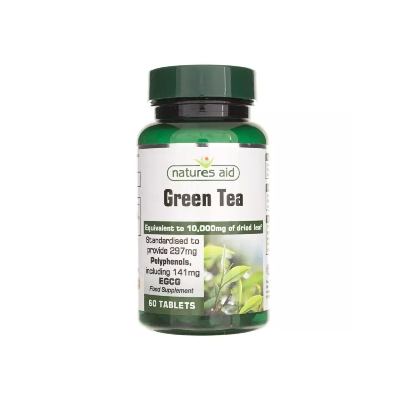 Natures Aid Zielona Herbata 60 T antyoksydant Natures Aid Zielona Herbata 60 T antyoksydant
