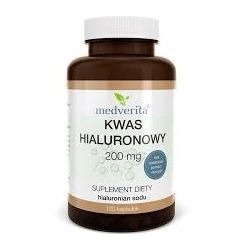 Medverita Kwas Hialuronowy 200 mg 100 kap