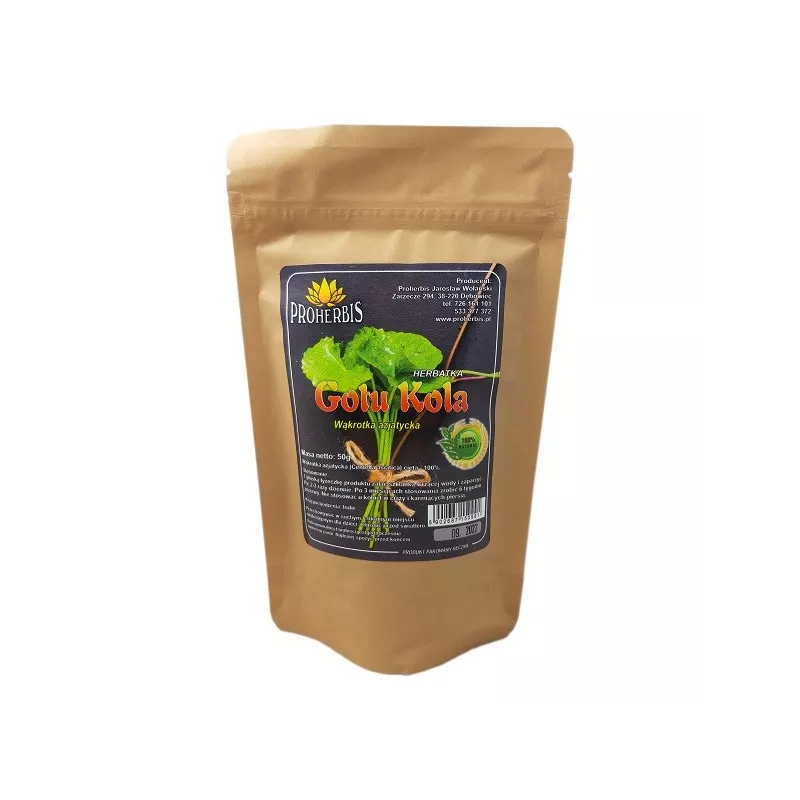 Proherbis Gotu Kola Wąkrotka azjatycka 50 g