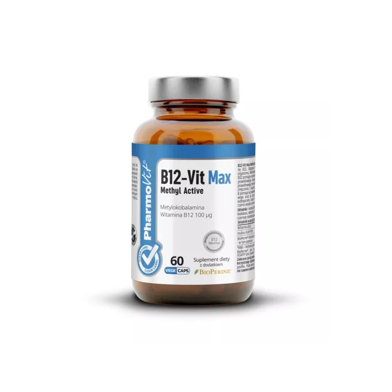 Pharmovit Clean Label B12-Vit Max Methyl Active 60