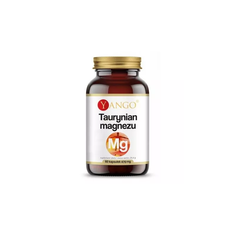 Yango Taurynian Magnezu 470 mg 60 kap. stres