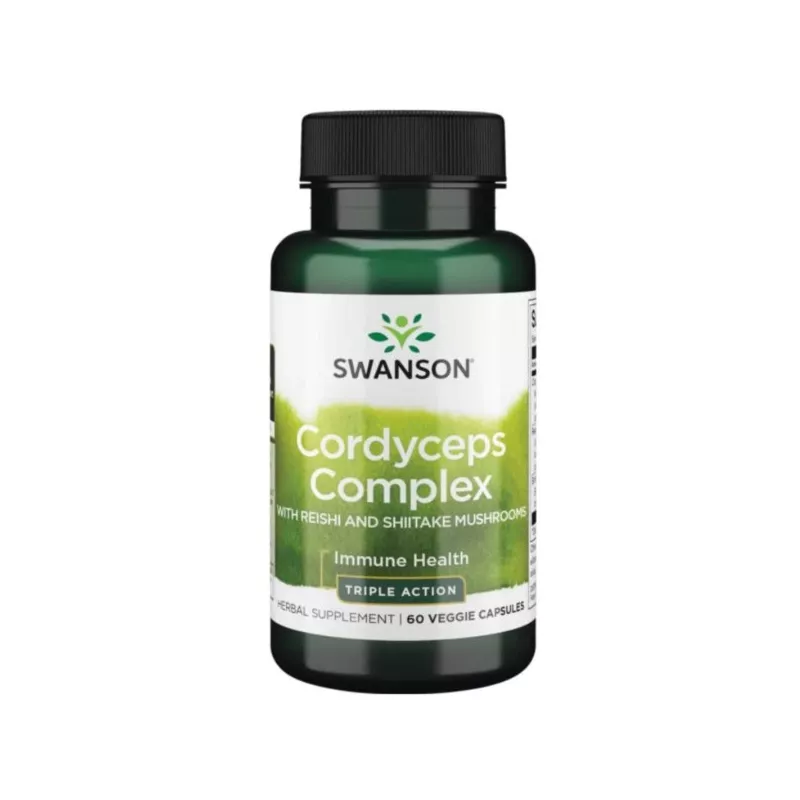 Swanson Cordyceps Complex Z Reishi 60 K Swanson Cordyceps Complex Z Reishi 60 K