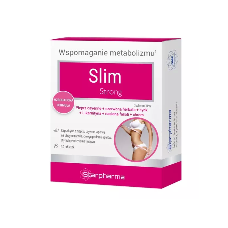 Starpharma Slim Strong 30t wspomaganie metabolizmu