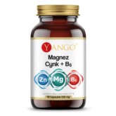 Yango Magnez Cynk B6 635 mg 90 k. odporność