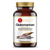 Yango Glukomannan 640 mg 90 k naturalny błonnik