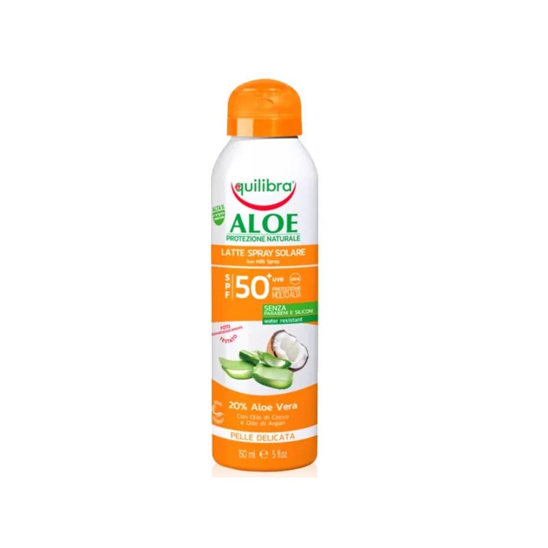 Equilibra Mleczko Aloesowe do opalania SPF 50 Equilibra Mleczko Aloesowe do opalania SPF 50