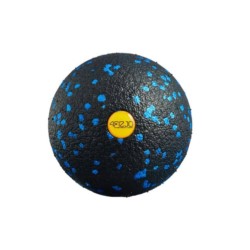 Piłka do masażu czarno-niebieska 8 4Fizjo