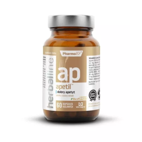 Pharmovit Herballine Apetil 60 k poprawa apetytu