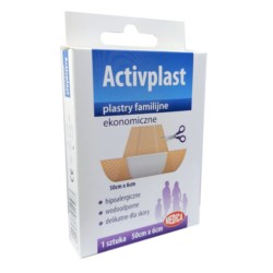 Activplast Plastry familijne ekonomiczne 1 szt