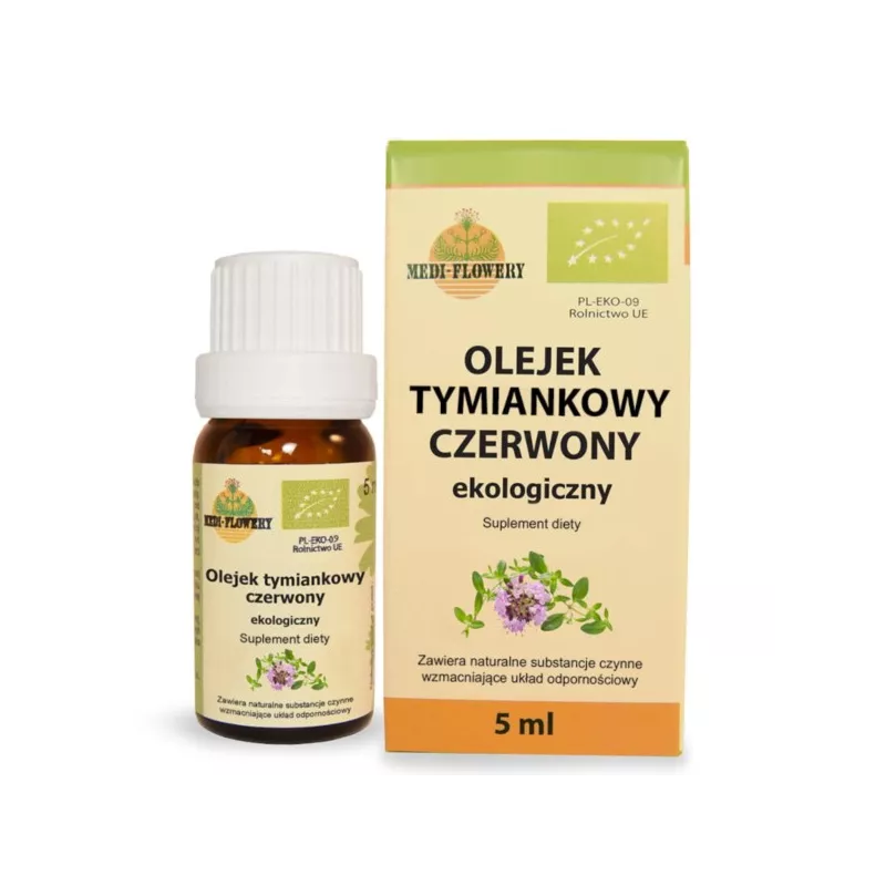 Medi-Flowery Olejek Tymiankowy EKO 5 ml odporność