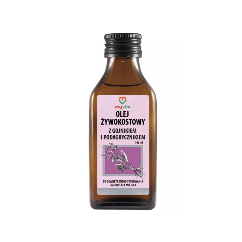 Myvita Olej żywokostowy z gojnikiem 100 ml Myvita Olej żywokostowy z gojnikiem 100 ml