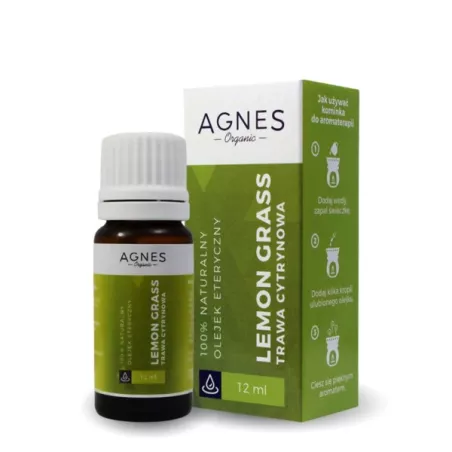 AgnesOrganic LemonGrass olejek eteryczny 12 ml