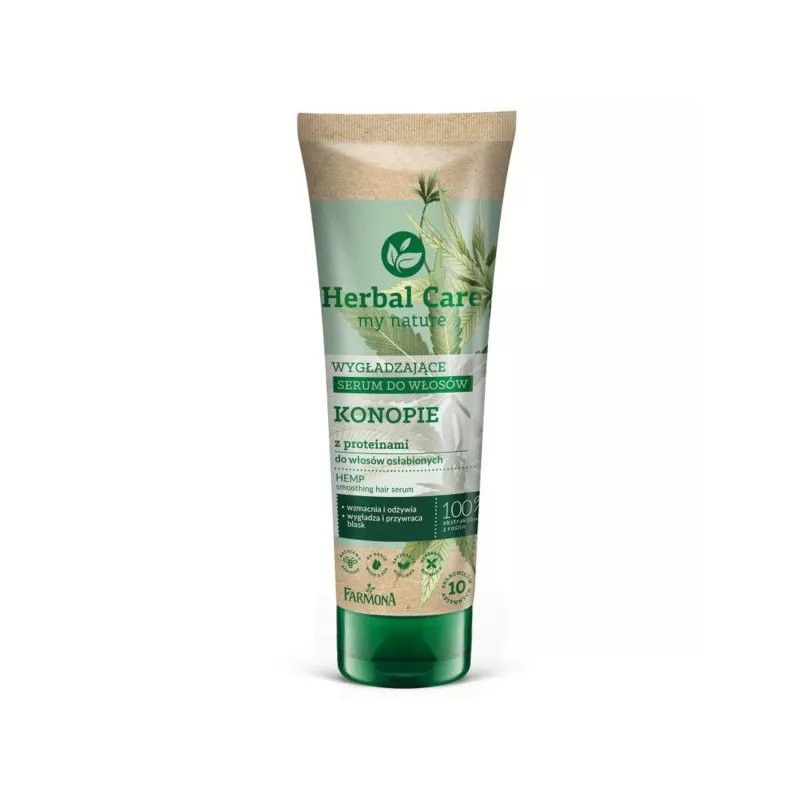 Herbal Care Serum do włosów konopie wygładzające Herbal Care Serum do włosów konopie wygładzające