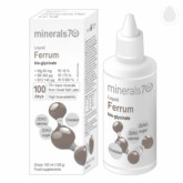 Minerals7+ Ferrum liquid krople 100 ml żelazo