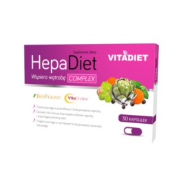 Vitadiet HepaDiet 30 kapsułek wsparcie wątroby