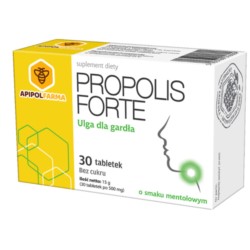 ApipolFarma Propolis Forte mentolowe 30 t.