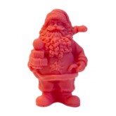 LAQ Mydełko Św. Mikołaj z prezentami czerwony 50 g