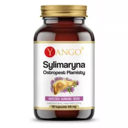 Yango Sylimaryna Ostropest plamisty 90 k Wątroba Yango Sylimaryna Ostropest plamisty 90 k Wątroba