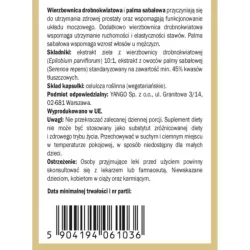 Yango Wierzbownica dla mężczyzn 90 k układ moczowy