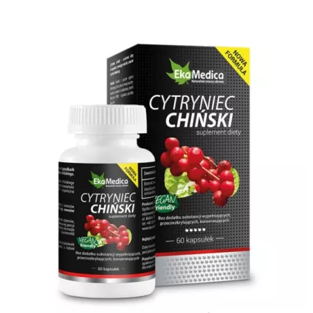 Ekamedica Cytryniec Chiński 60 Szt wątroba