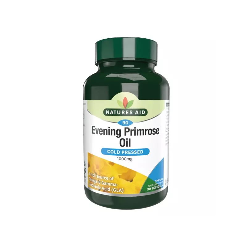 Natures Aid Olej Z Wiesiołka 1000 mg 90 K omega 6