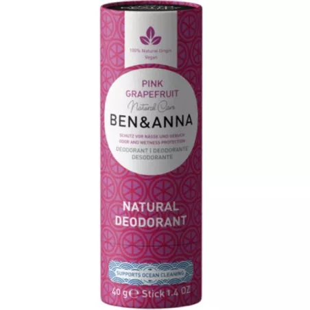 Ben&Anna Naturalny Dezodorant Pink Grapefruit 60G