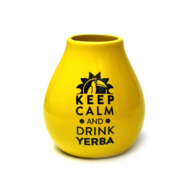 Oranżada Naczynie ceramiczne Luka Yellow 350 ml