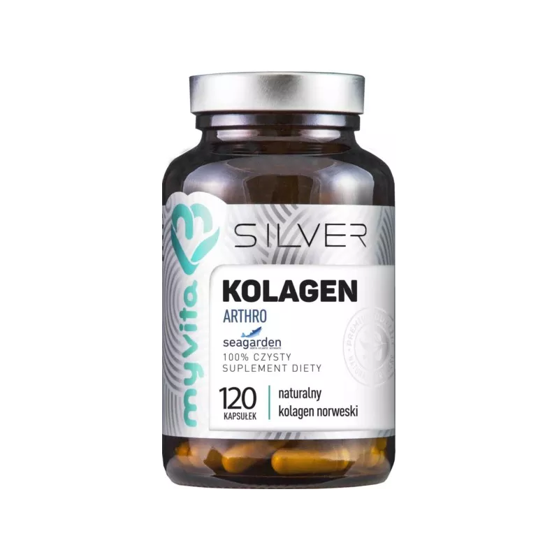 MYVITA SILVER KOLAGEN ARTHRO 100% 120 KAPS. MYVITA SILVER KOLAGEN ARTHRO 100% 120 KAPS.