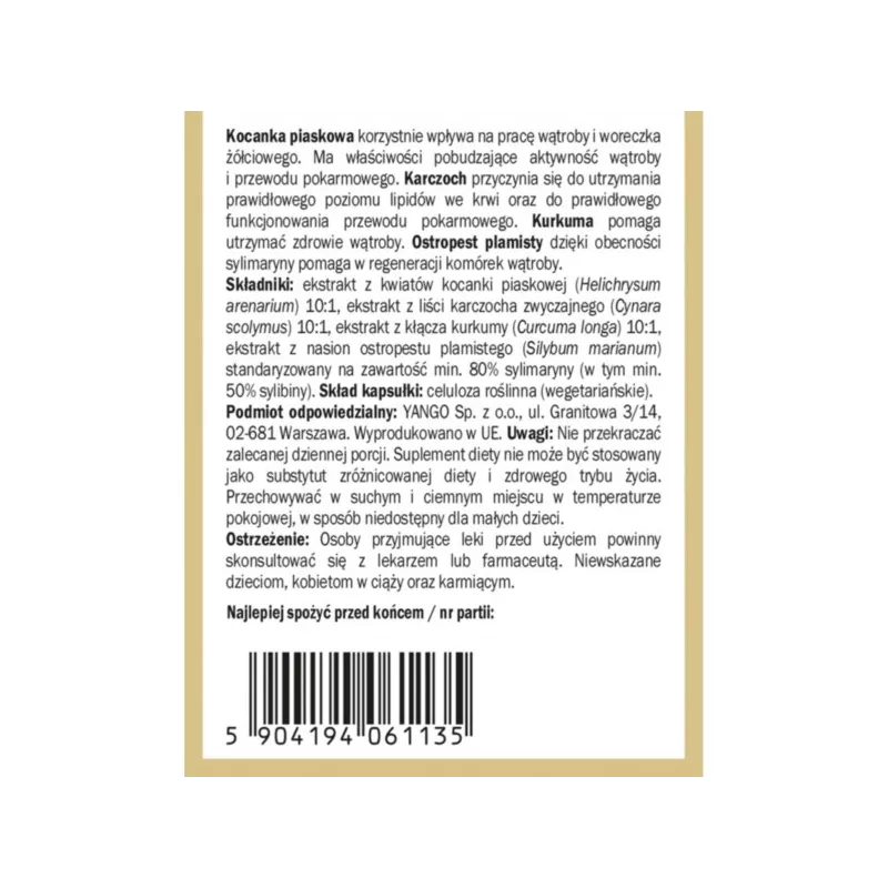 Yango Kocanka piaskowa Premium 90 k. Yango Kocanka piaskowa Premium 90 k.