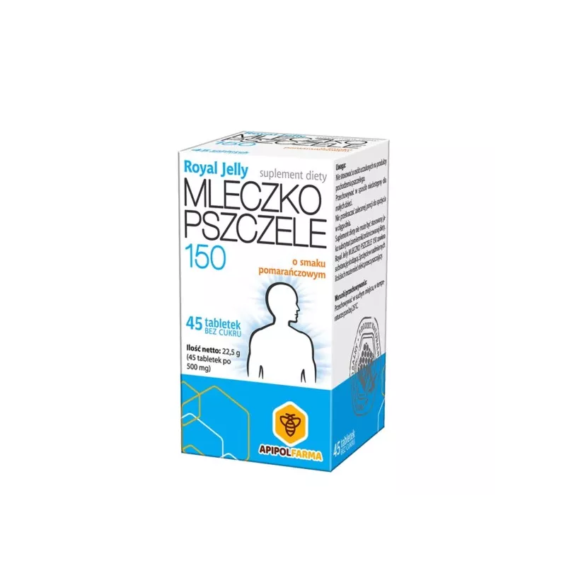 ApipolFarma Mleczko Pszczele 150 45 t. ApipolFarma Mleczko Pszczele 150 45 t.