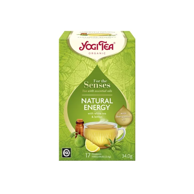 Yogi Tea Herbata Natural Energy Bio 17X2G