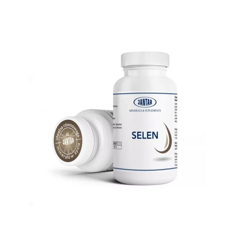 Jantar Selen 60 k zdrowe włosy i paznokcie Jantar Selen 60 k zdrowe włosy i paznokcie