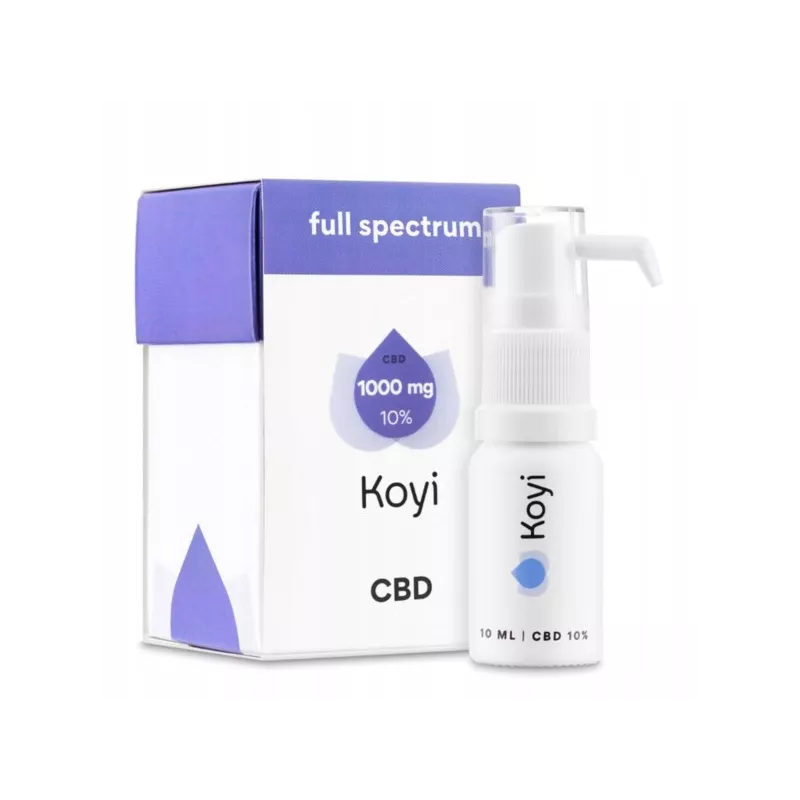 Koyi Olej konopny 10 % CBD 10 ml full spectrum Koyi Olej konopny 10 % CBD 10 ml full spectrum