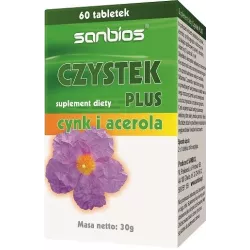SANBIOS CZYSTEK 60 TAB
