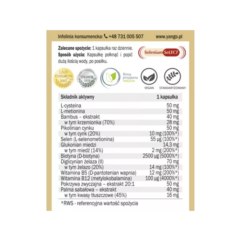 Yango More hair 90 k więcej włosów Yango More hair 90 k więcej włosów