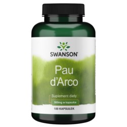 Swanson Pau D'Arco 500 Mg 100 K