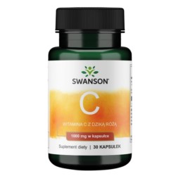 Swanson Witamina C Z Dziką Różą 1000 Mg 30 K