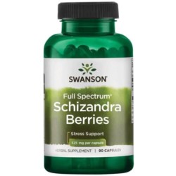 Swanson Schizandra Cytryniec Chiński 525 Mg 90 K