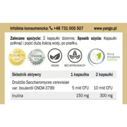 Yango Probiotyk BC-2 60 k trawienie Yango Probiotyk BC-2 60 k trawienie