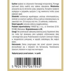 Yango Szafran z melatoniną 60 k Yango Szafran z melatoniną 60 k