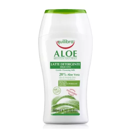 Equilibra Aloesowe Mleczko do demakijażu 200 ml