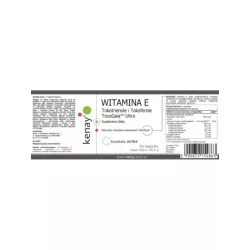 Kenay Witamina E Tokotrienole Tokoferole 60 k