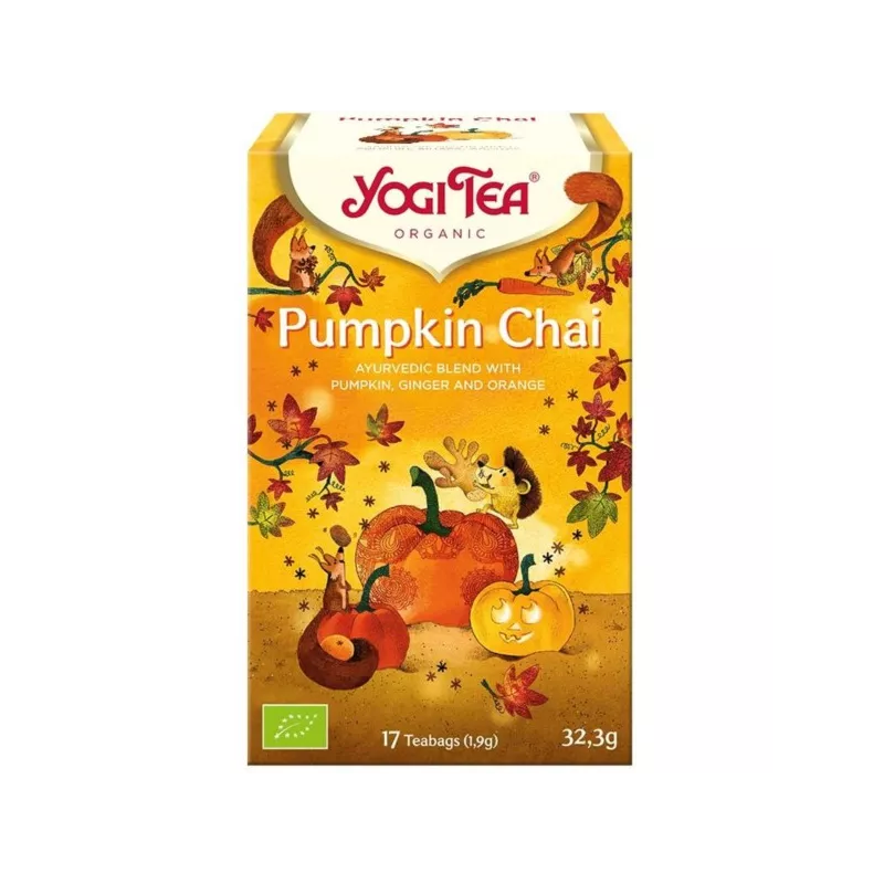 Yogi Tea Herbata Pumpkin Chai Bio 17X1,9 G Yogi Tea Herbata Pumpkin Chai Bio 17X1,9 G