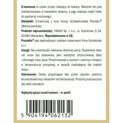 Yango D-mannoza 90 k. z kory brzozy brodawkowatej Yango D-mannoza 90 k. z kory brzozy brodawkowatej