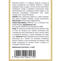 Yango Liposomalna Witamina C 1000 60 k Yango Liposomalna Witamina C 1000 60 k