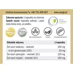 Yango Żeń-Szeń Forte 90 K