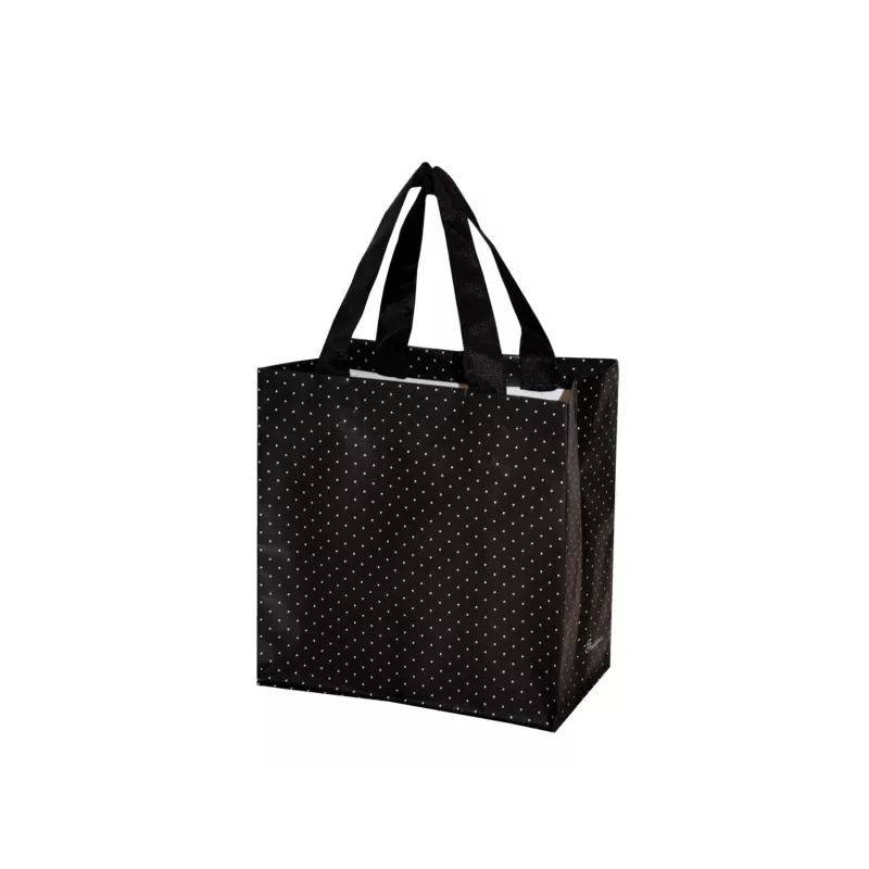Torba Z Pp Seria Mini Kropki czarne 10 L Torba Z Pp Seria Mini Kropki czarne 10 L