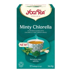Yogi Tea Herbata MINTY CHLORELLA Bio 17 X 2,2 G