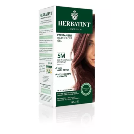 Herbatint Farba 5M Jasny Mahoniowy Kasztan 150 ml
